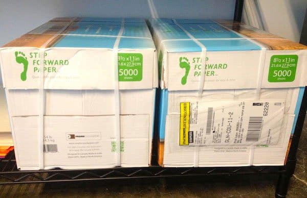 chlorine-free paper