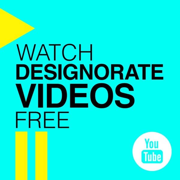 Designorate Youtube channel